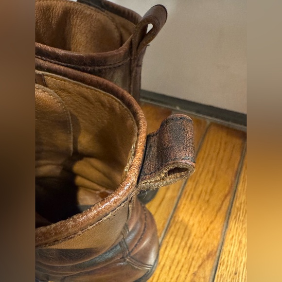 Frye Veronica leather lace up combat boots - Picture 13 of 16